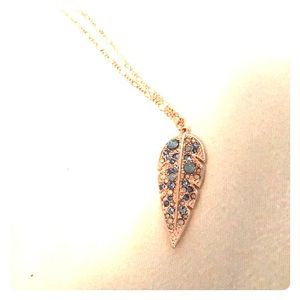 Feather necklace